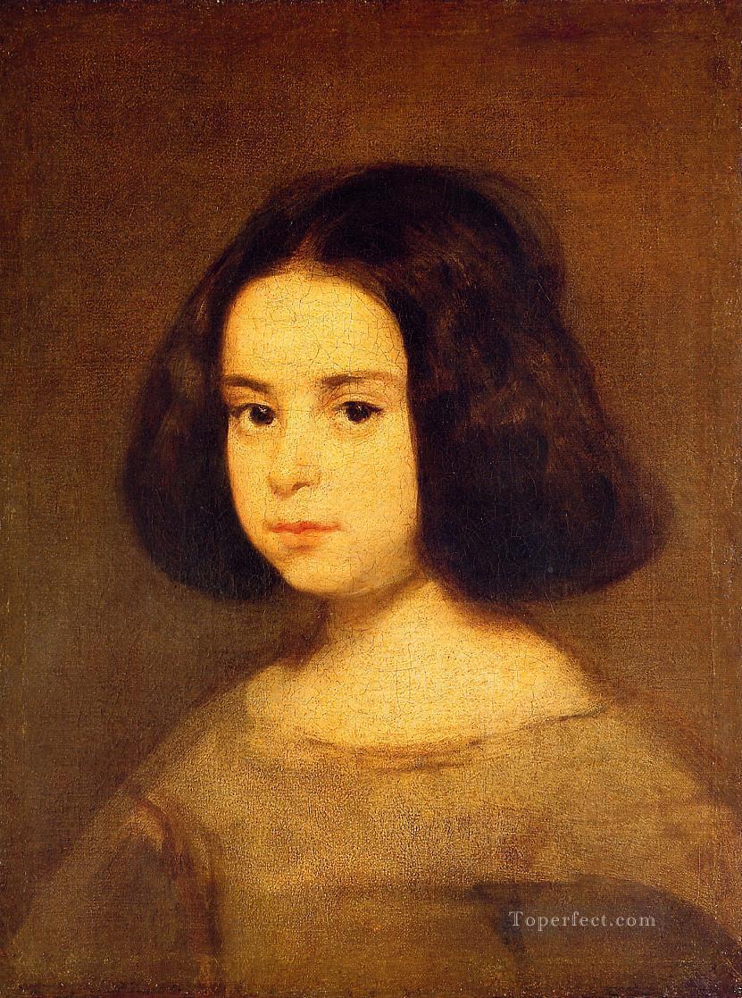 少女の肖像 ディエゴ・ベラスケス油絵